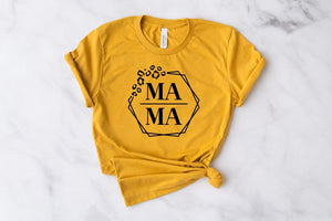 Mama Hexagon Tee