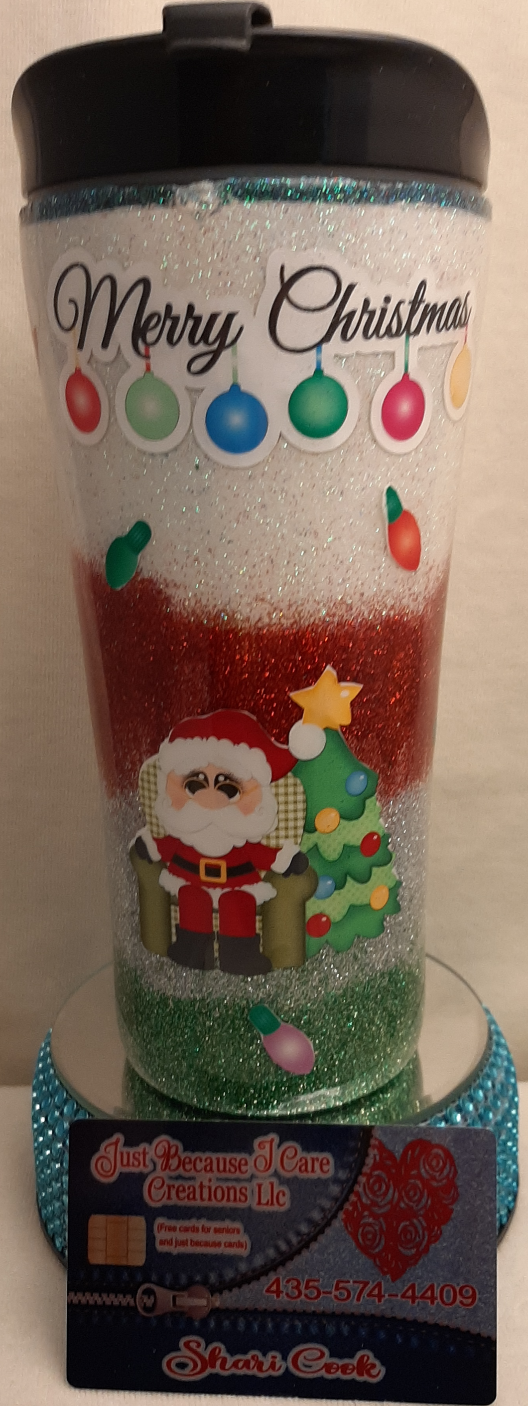 Christmas Plastic Coffee cup